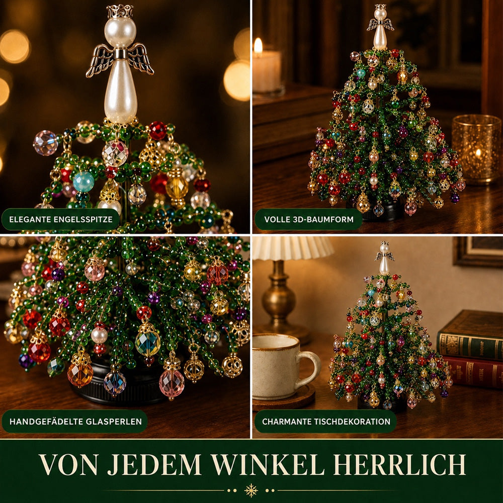 🎄✨ DIY Perlen-Weihnachtsbaum-Set – 🎅 Gestalte deine eigene funkelnde Weihnachtsdekoration