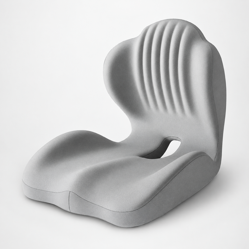 🪑🔥 50% RABATT! 💆 Ergonomisches Sitzkissen aus Memory-Schaum – Integrierte Rückenstütze, orthopädisch & vielseitig – Ideal für Bürostuhl, Auto & Homeoffice ✨✨