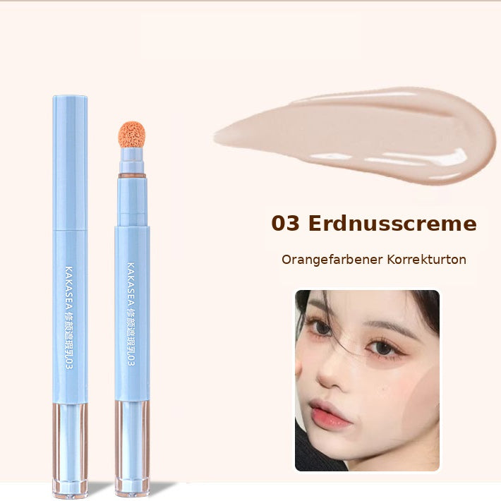 🎁 1+1 GRATIS✨ Concealer Stift & Creme – deckt Augenringe, Pickel & Flecken ab, spendet Feuchtigkeit & verblendet nahtlos