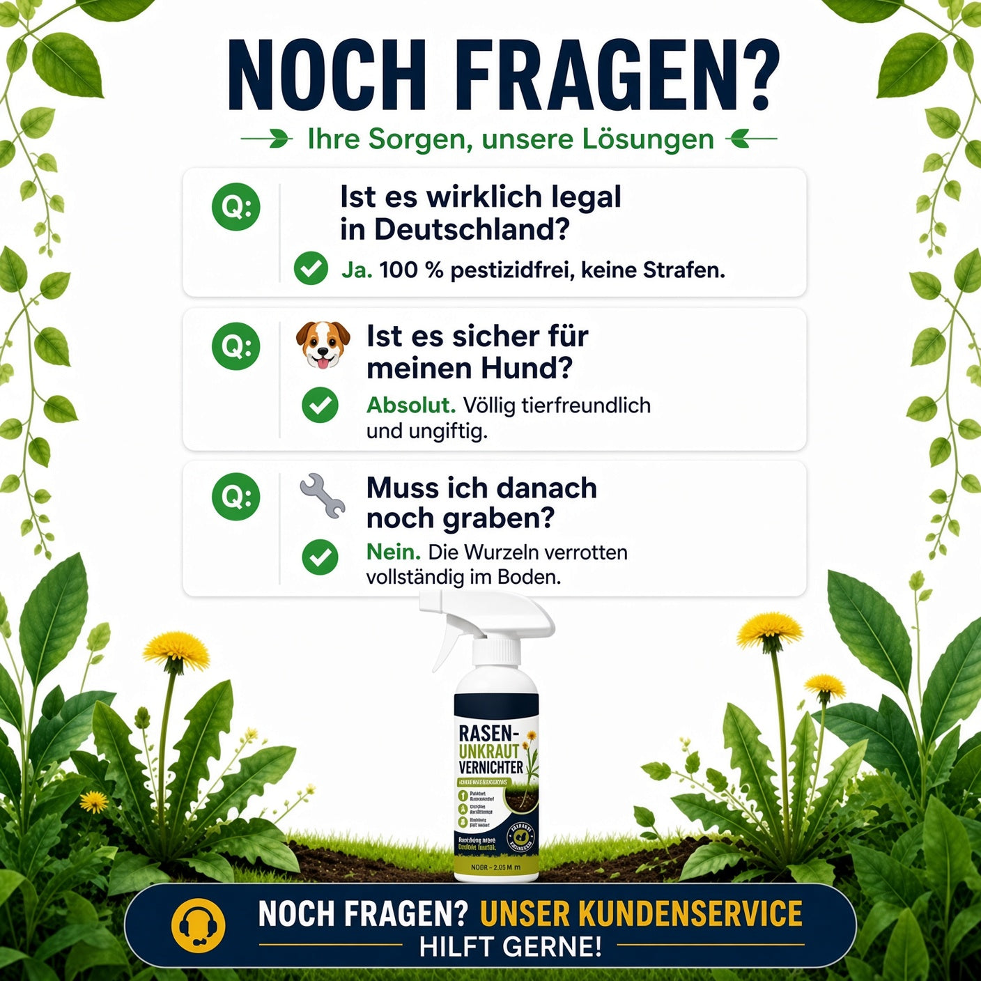 🔥 50 % RABATT 🌿 Unkraut-Stop – Wirksam gegen Unkraut & neues Wachstum | Garten, Wege & Hof ⚡