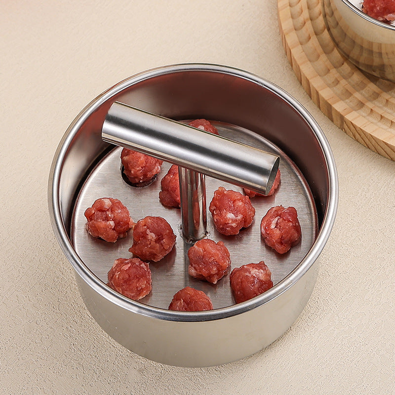 📢📢 50 % Rabatt !! ⏰🍡 Fleischbällchen‑Maker aus lebensmittelechtem Edelstahl für die Küche