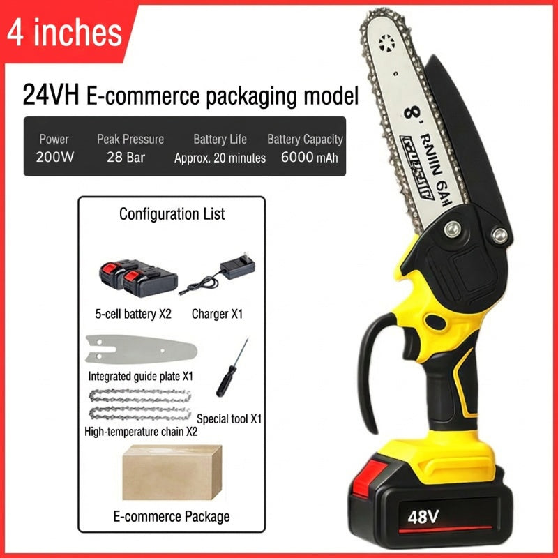 🔥 50 % Rabatt+Kostenloser Versand ! Mini-Elektrosäge mit Sicherheitsschloss – Klein, aber kraftvoll! ✋️ Einhandbedienung, Sicherheitsschutz, 48V Akku ⚡ Limitiertes Angebot ⏳