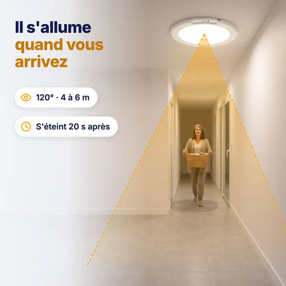 LED-Deckenleuchte mit Bewegungsmelder