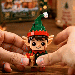 ⏳ Nur heute 49 % sparen – 🎄 12-Tage-Mini-Weihnachts-Bauset zum Selberbauen | 12 einzigartige, festliche Bausets mit Aufhängeschlaufen – perfekt zum Schmücken von Weihnachtsbäumen, Kränzen und festlichen Dekorationen 🧱