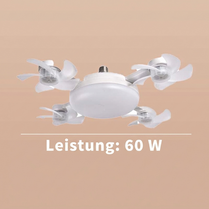 💡 JETZT 50 % RABATT! 🌀 2-in-1 LED-Deckenventilator mit Fernbedienung