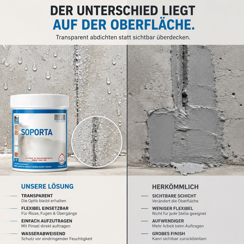 Wasserfestes Reparatur- und Dichtungsmittel für verschiedene Oberflächen
