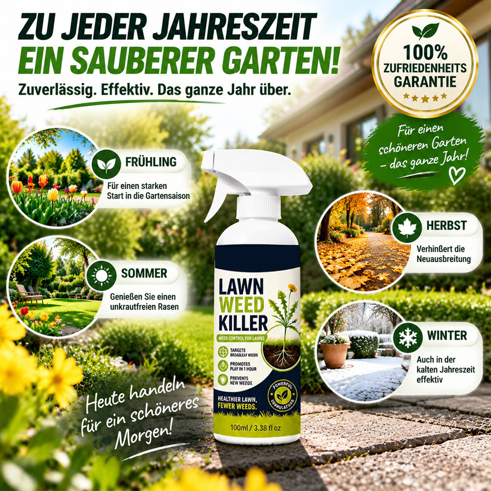 🔥 50 % RABATT 🌿 Unkraut-Stop – Stark gegen Unkraut & hemmt neues Wachstum | Für Garten, Wege & Hof ⚡