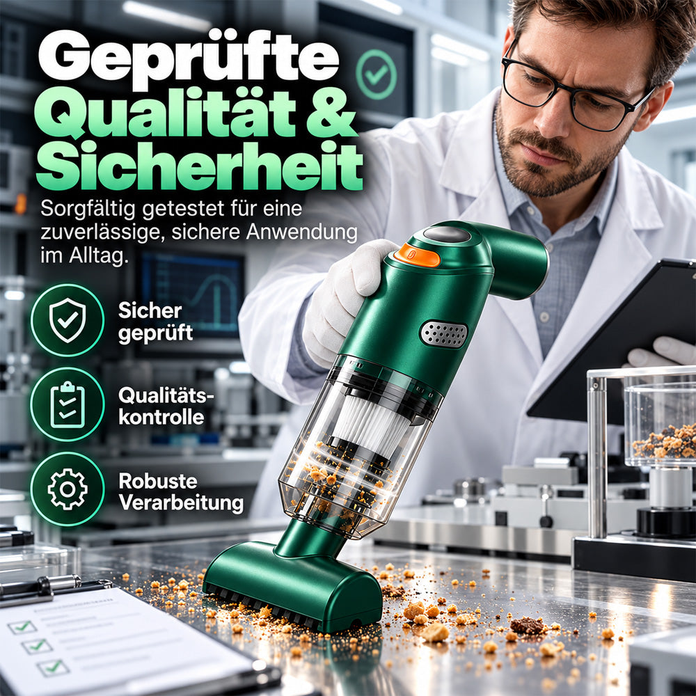 📢📢 50 % RABATT!! ⏰ Neu verbesserter kabelloser Autostaubsauger – 10.000 Pa Saugkraft & 4.000-mAh-Akku 🚗