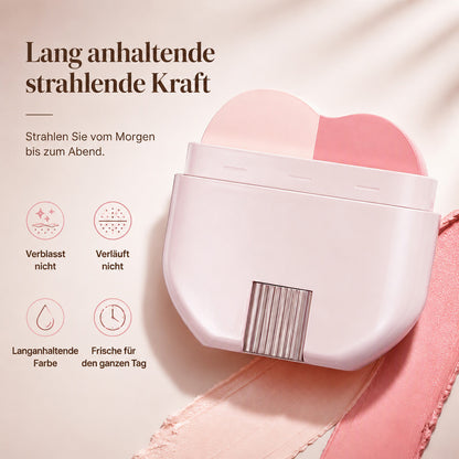 🌟2‑in‑1 Highlighter‑ und Rouge‑à‑Joues‑Stick, langanhaltend, natürlicher strahlender Teint in einem Handgriff