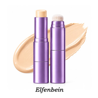 🌿 2-in-1 Foundation-Stick mit Farbwechsel, cremige Textur für ein geschmeidiges Hautgefühl