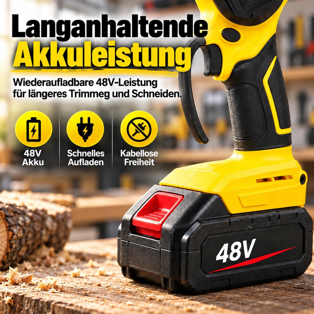 🔥 50 % Rabatt+Kostenloser Versand ! Mini-Elektrosäge mit Sicherheitsschloss – Klein, aber kraftvoll! ✋️ Einhandbedienung, Sicherheitsschutz, 48V Akku ⚡ Limitiertes Angebot ⏳