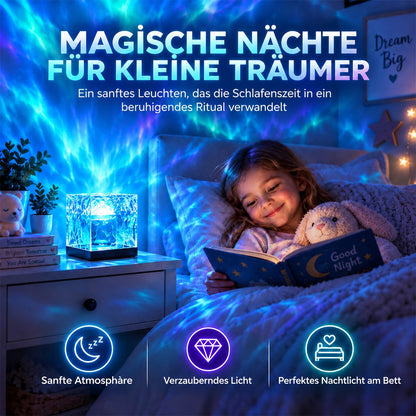 💥2026 Aktion: 50% Rabatt💥Nordlicht-Traum Projektor 2026 – 16-Farben-Aurora-Lampe, stimmungsvolle Beleuchtung für Schlafzimmer, moderne Deko-Leuchte für Zuhause -Remifa®