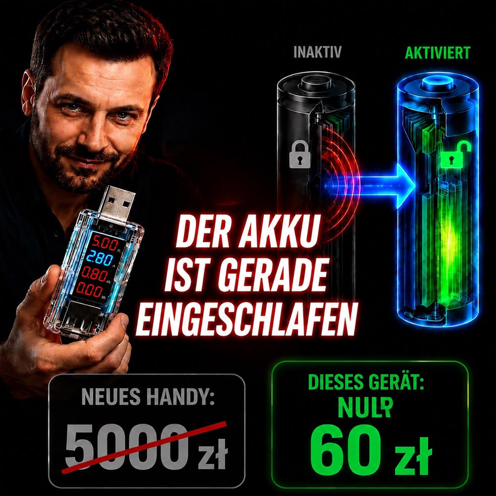 🔌Nur diese Woche|USB-Reparatur-Dongle für Smartphone-Akkus:Dein Akku bekommt ein zweites Leben🔋