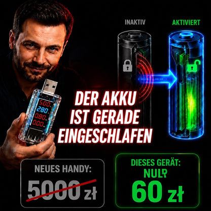 🔌Nur diese Woche|USB-Reparatur-Dongle für Smartphone-Akkus:Dein Akku bekommt ein zweites Leben🔋