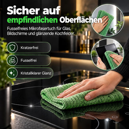 🔥 50 % RABATT🔥🔥 Solange der Vorrat reicht –Mehr kaufen, mehr geschenkt ! 🎉 Abreißbares Mikrofaser-Reinigungstuch auf Rolle
