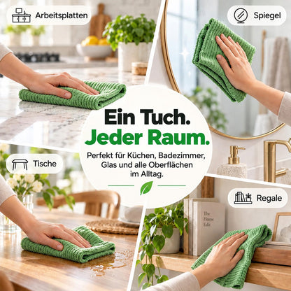 🔥 50 % RABATT🔥🔥 Solange der Vorrat reicht –Mehr kaufen, mehr geschenkt ! 🎉 Abreißbares Mikrofaser-Reinigungstuch auf Rolle