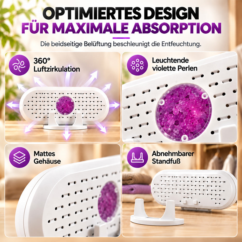 ⏳🔥 NUR FÜR KURZE ZEIT 50 % RABATT! ⏰ Mini-Wiederverwendbarer Luftentfeuchter für den Haushalt