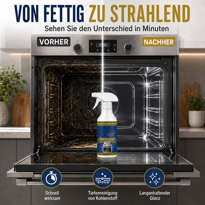 💥 LETZTER TAG｜50 % RABATT 🌻Hochwirksames Backofen- & Herdplatten-Reinigungsspray