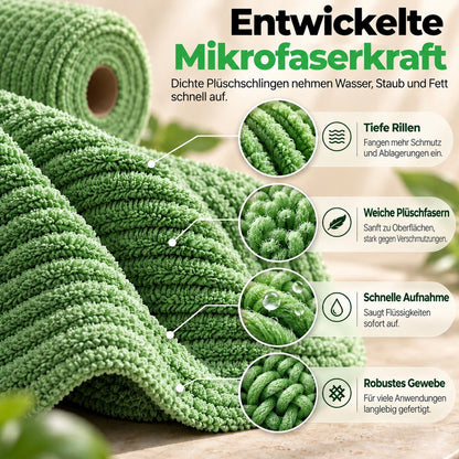 🔥 50 % RABATT🔥🔥 Solange der Vorrat reicht –Mehr kaufen, mehr geschenkt ! 🎉 Abreißbares Mikrofaser-Reinigungstuch auf Rolle