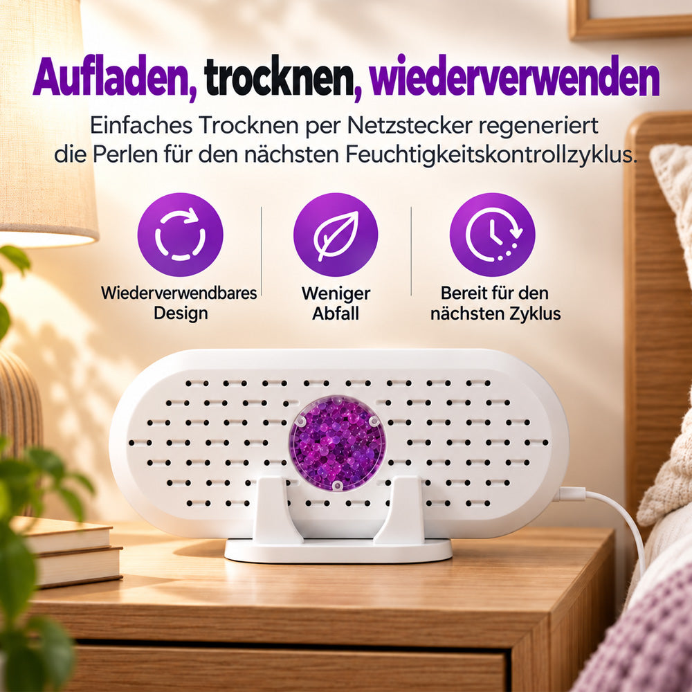 ⏳🔥 NUR FÜR KURZE ZEIT 50 % RABATT! ⏰ Mini-Wiederverwendbarer Luftentfeuchter für den Haushalt