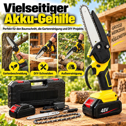 🔥 50 % Rabatt+Kostenloser Versand ! Mini-Elektrosäge mit Sicherheitsschloss – Klein, aber kraftvoll! ✋️ Einhandbedienung, Sicherheitsschutz, 48V Akku ⚡ Limitiertes Angebot ⏳