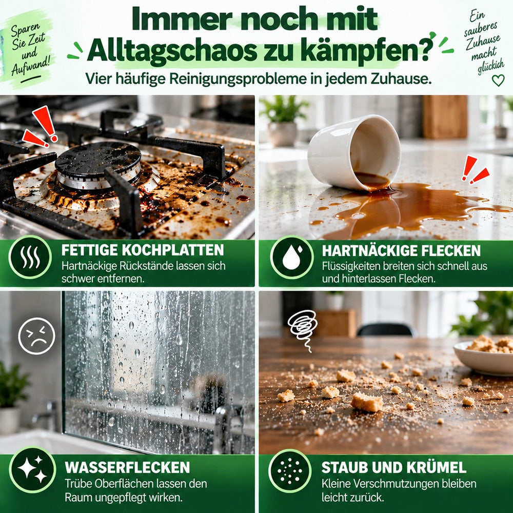 🔥 50 % RABATT🔥🔥 Solange der Vorrat reicht –Mehr kaufen, mehr geschenkt ! 🎉 Abreißbares Mikrofaser-Reinigungstuch auf Rolle