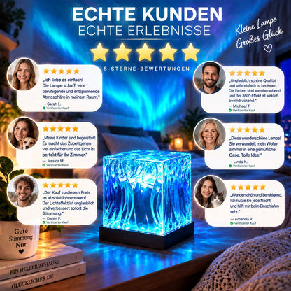 💥2026 Aktion: 50% Rabatt💥Nordlicht-Traum Projektor 2026 – 16-Farben-Aurora-Lampe, stimmungsvolle Beleuchtung für Schlafzimmer, moderne Deko-Leuchte für Zuhause -Remifa®
