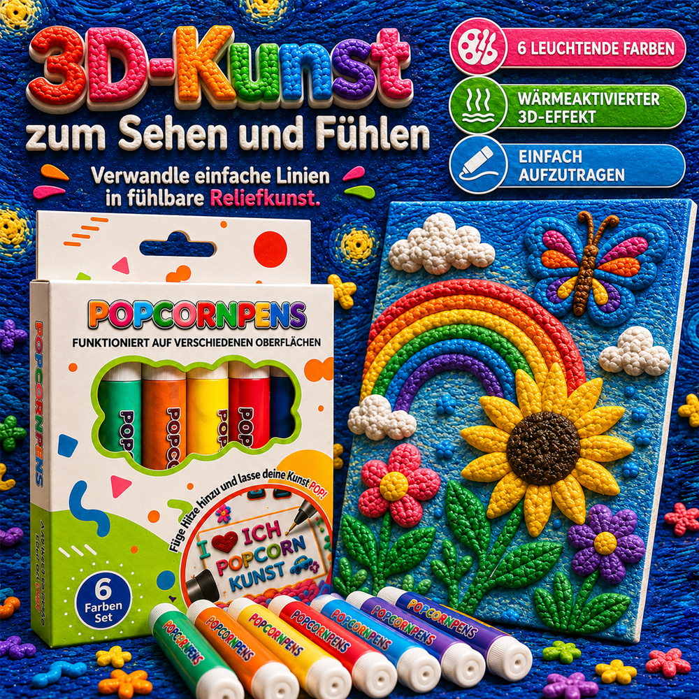 60%off Nur heute 50 % sparen | IEY® 3D-Relief-Kunststift – Verwandle flache Zeichnungen in fühlbare 3D-Kunst 🎨🎨 (Copy)