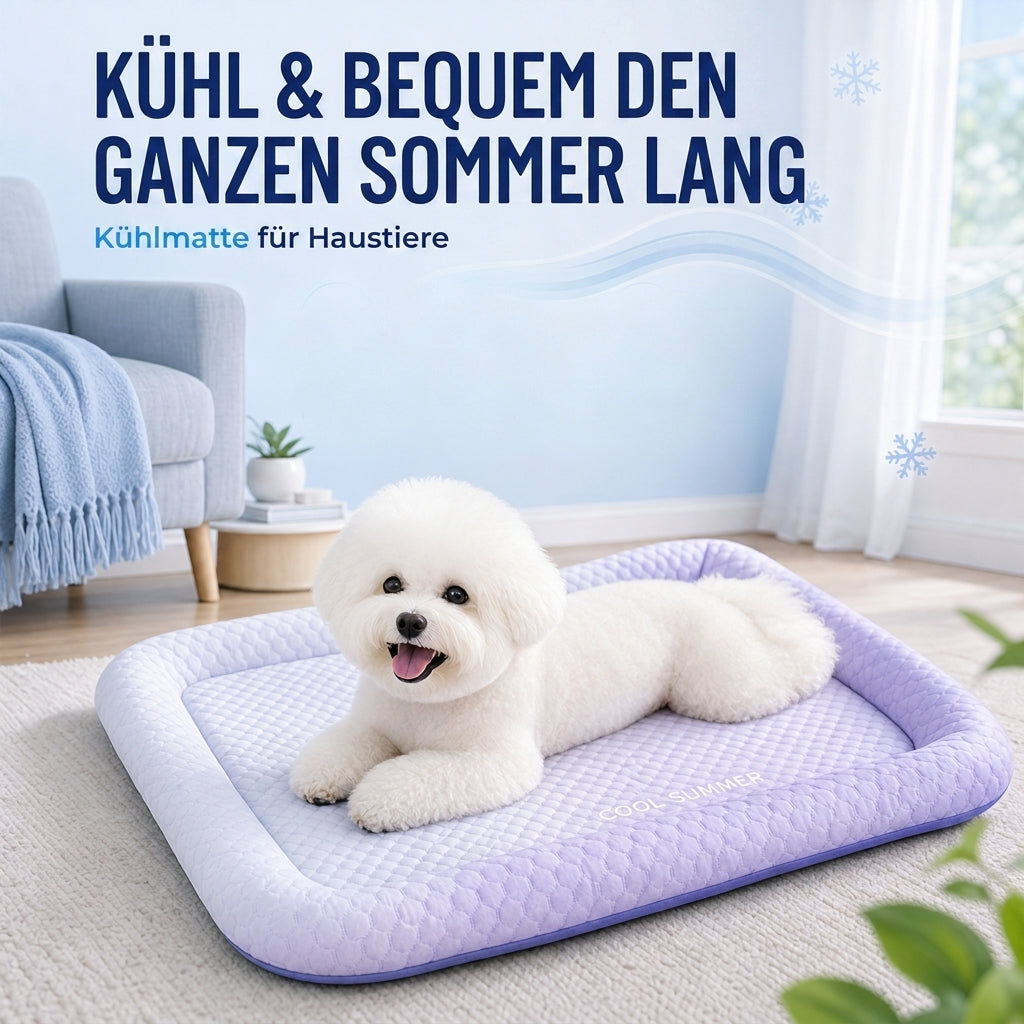 60%off❄️Atmungsaktive Premium-Kühlmatte für Hunde & Katzen – Kühl, weich & komfortabel🐾 (Copy)