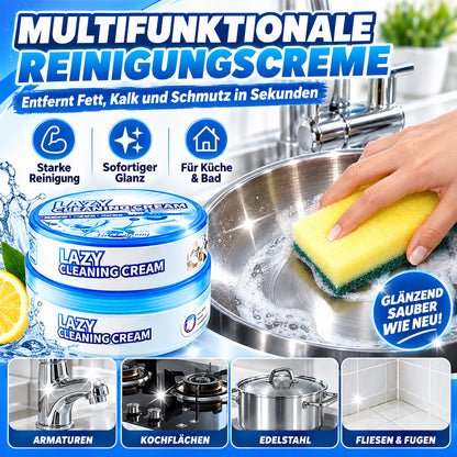 🔥Heißer Sale: 50 % Rabatt🎁Multifunktionale wirksame Reinigungscreme mit Schwamm✨ Weniger Schrubben · Einfache Anwendung · Vielseitig einsetzbar