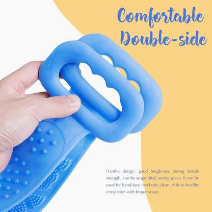 🧼 Silikon-Duschbürste – Weiche Borsten, sanfte Reinigung für empfindliche Haut 🚿