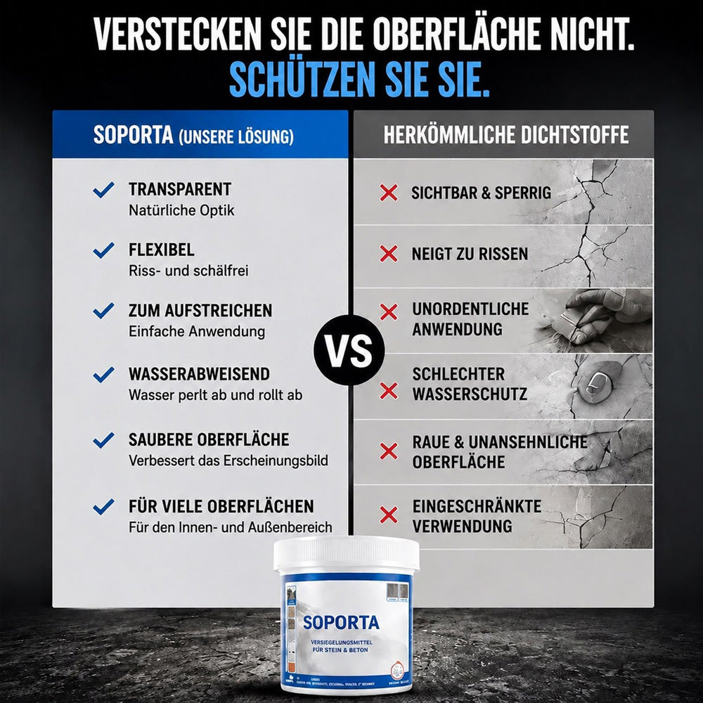Wasserfestes Reparatur- und Dichtungsmittel für verschiedene Oberflächen