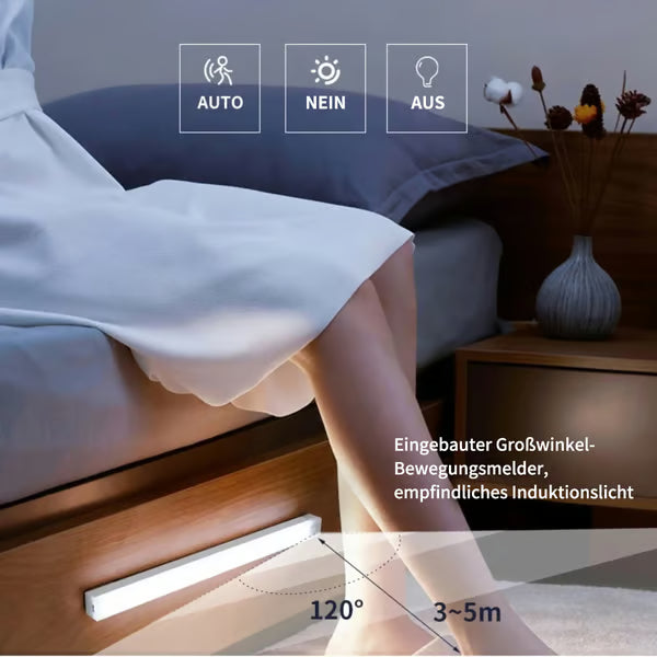 🏆💡Bohrfreie intelligente Sensor magnetische aufladbare LED-Leuchte -Remifa®