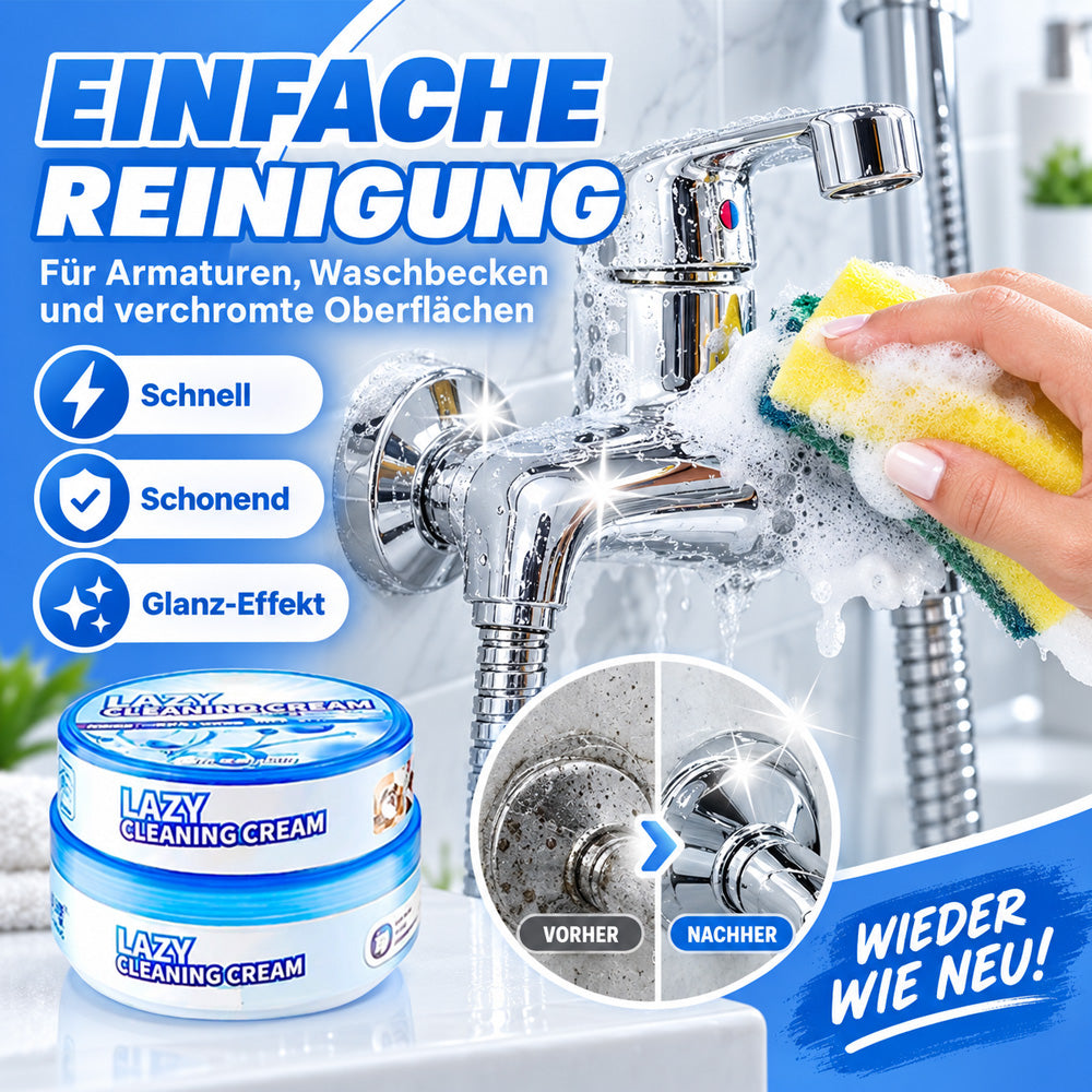 🔥Heißer Sale: 50 % Rabatt🎁Multifunktionale wirksame Reinigungscreme mit Schwamm✨ Weniger Schrubben · Einfache Anwendung · Vielseitig einsetzbar