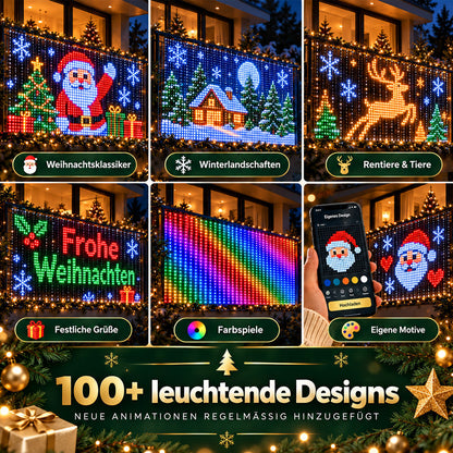 🔥🎄 Weihnachts-Frühbucherangebot – Nur solange der Vorrat reicht!✨🎄 Smarter LED-Lichtvorhang für Fenster & Wände – bringt Weihnachtszauber nach Hause