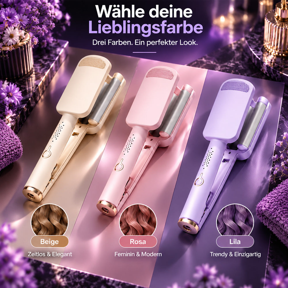 ✨ 50 % Rabatt! 32-mm-Welleneisen – Weiche Wellen, voller Glamour! 🌊 4 Temperaturstufen, in ca. 10 Sekunden einsatzbereit, mit Ionen-Technologie