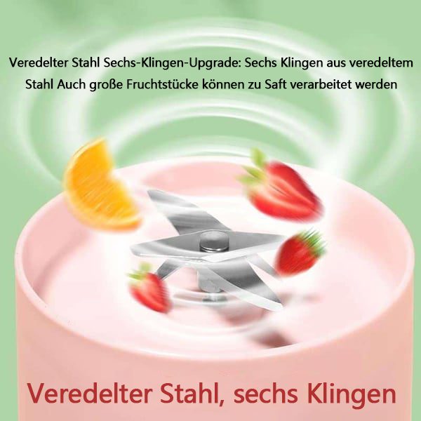 💖Neujahrsangebot 55% Rabatt💖Bestseller Tragbarer Entsafter | Frischer Saft überall und jederzeit -Remifa®