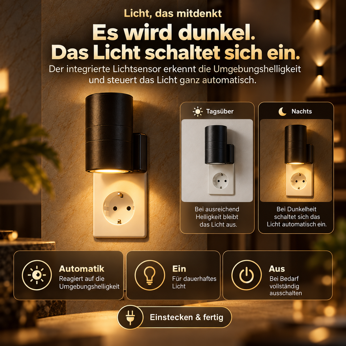 Premium-LED-Nachtlicht