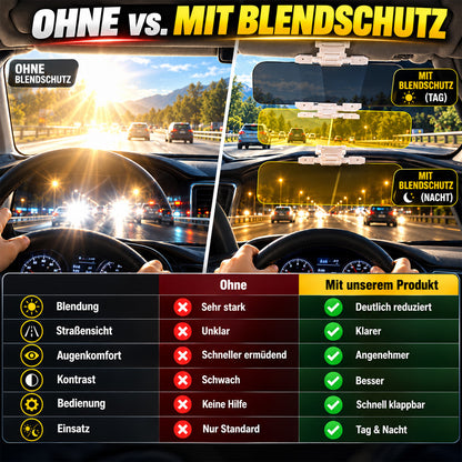 upsell-Universelle HD-Antiblend-Sonnenblende fürs Auto – Tag und Nacht