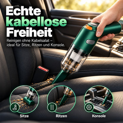📢📢 50 % RABATT!! ⏰ Neu verbesserter kabelloser Autostaubsauger – 10.000 Pa Saugkraft & 4.000-mAh-Akku 🚗