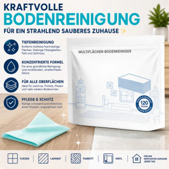📢📢 50% RABATT!! ⏰💞 2+1 GRATIS!! 🎁💧 Wasserlösliche Bodenreinigungstücher