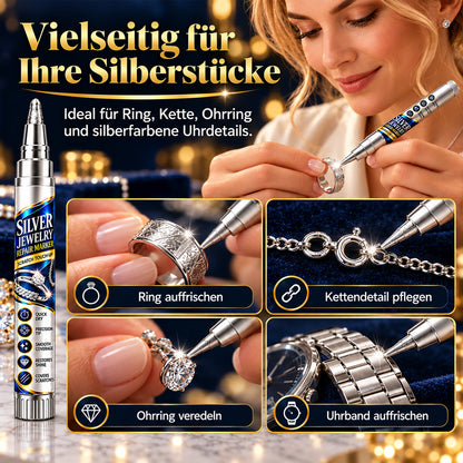 🎄🎉 Vorweihnachtsangebot: Schmuck-Reparatur- und Ausbesserungsstift – ✨ Verleihe abgenutzten silberfarbenen Oberflächen neuen Glanz