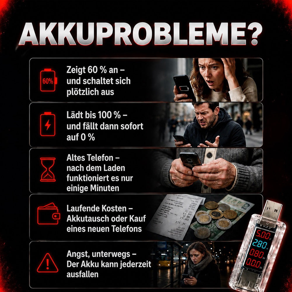 🔌Nur diese Woche|USB-Reparatur-Dongle für Smartphone-Akkus:Dein Akku bekommt ein zweites Leben🔋