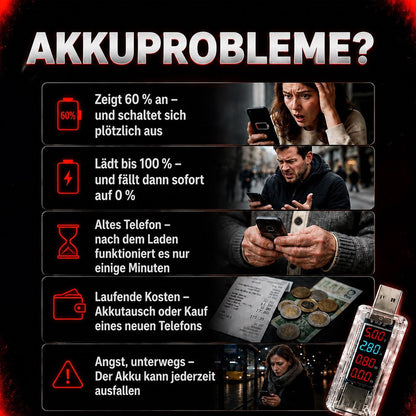 🔌Nur diese Woche|USB-Reparatur-Dongle für Smartphone-Akkus:Dein Akku bekommt ein zweites Leben🔋