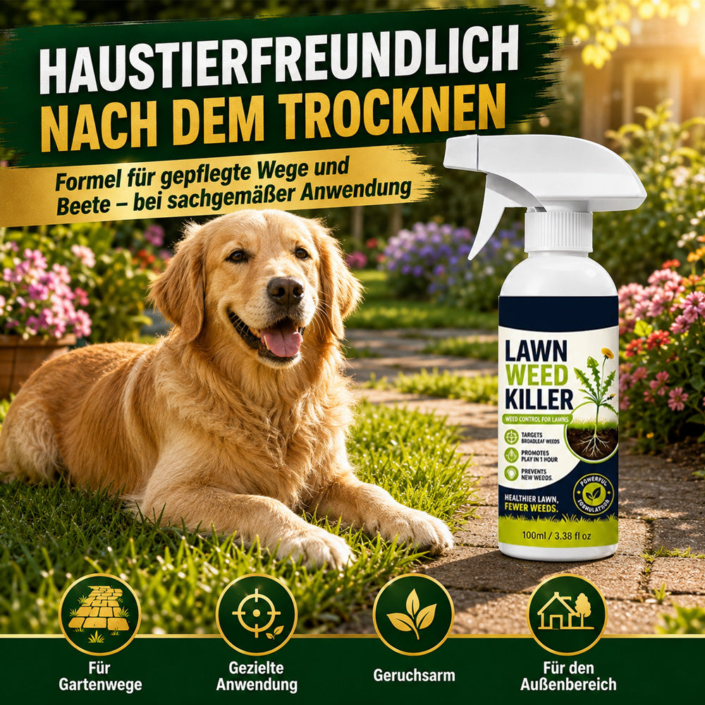 🔥 50 % RABATT 🌿 Unkraut-Stop – Stark gegen Unkraut & hemmt neues Wachstum | Für Garten, Wege & Hof ⚡