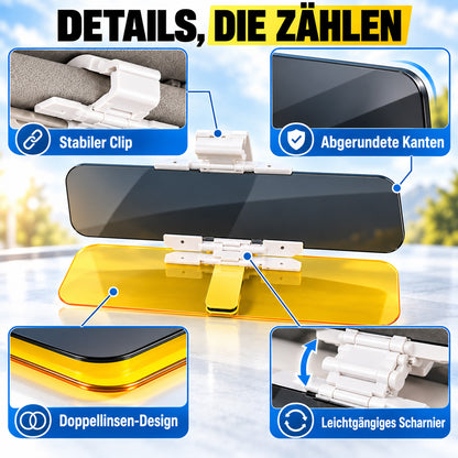 upsell-Universelle HD-Antiblend-Sonnenblende fürs Auto – Tag und Nacht