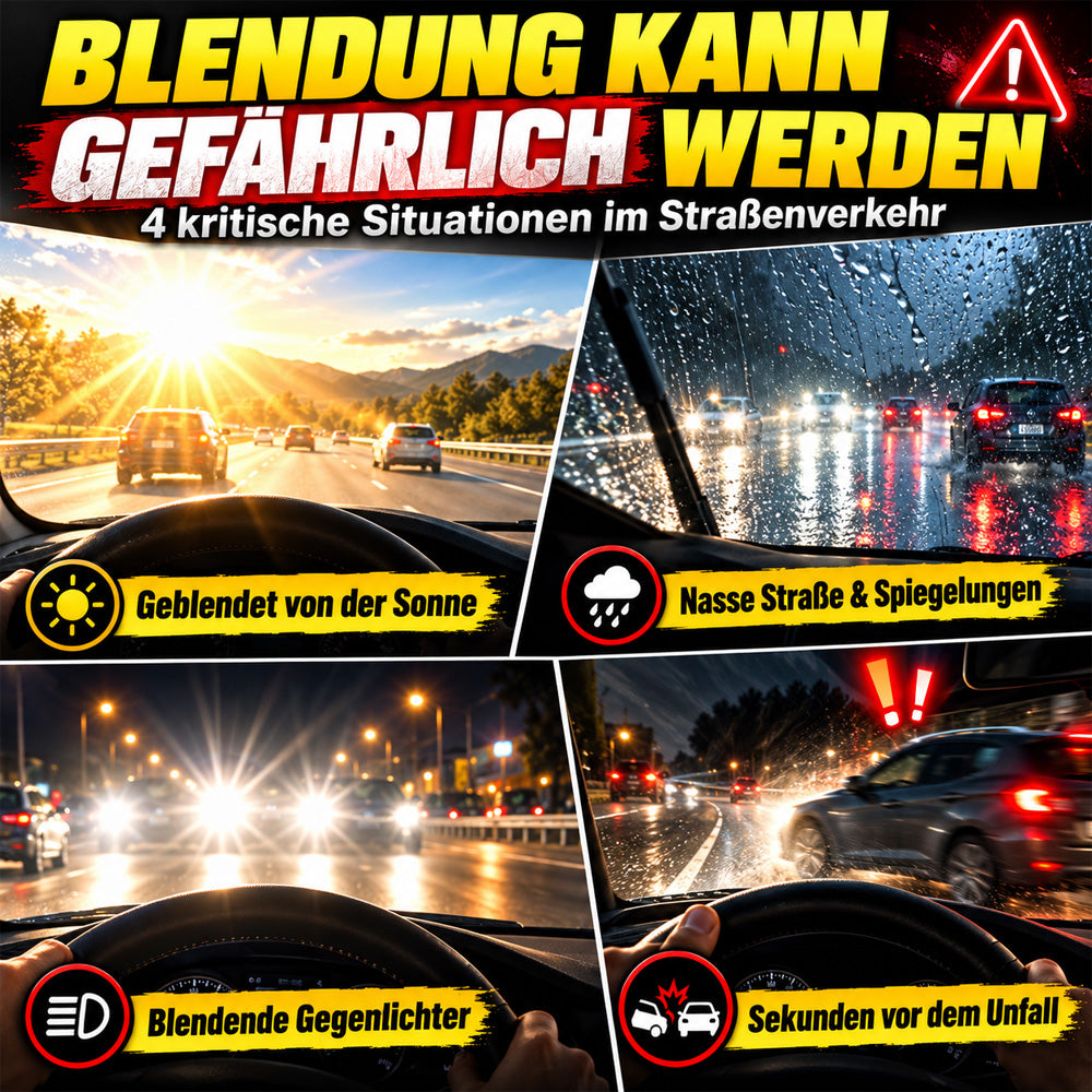 upsell-Universelle HD-Antiblend-Sonnenblende fürs Auto – Tag und Nacht
