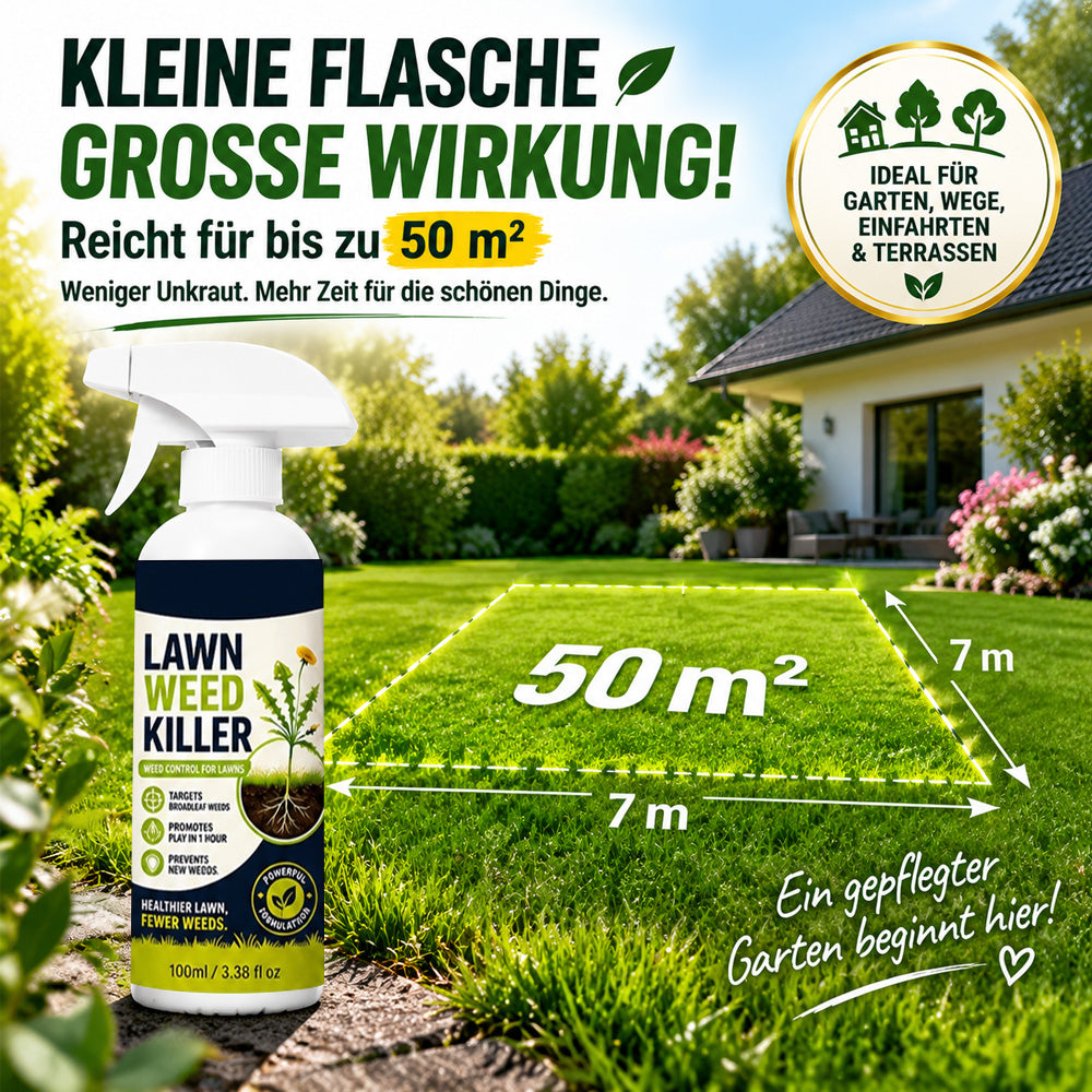 🔥 50 % RABATT 🌿 Unkraut-Stop – Stark gegen Unkraut & hemmt neues Wachstum | Für Garten, Wege & Hof ⚡