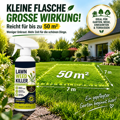 🌱 50 % RABATT 🌿 Unkraut-Stop – Stark gegen Unkraut & hemmt neues Wachstum | Für Garten, Wege & Hof ⚡