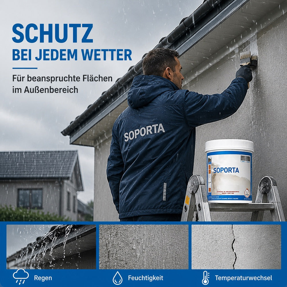 Wasserfestes Reparatur- und Dichtungsmittel für verschiedene Oberflächen